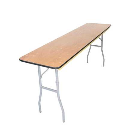 Atlas Commercial Products Titan Series™ Wood Folding Table, 8 Ft. x 18" Conference Table WFT5-1896